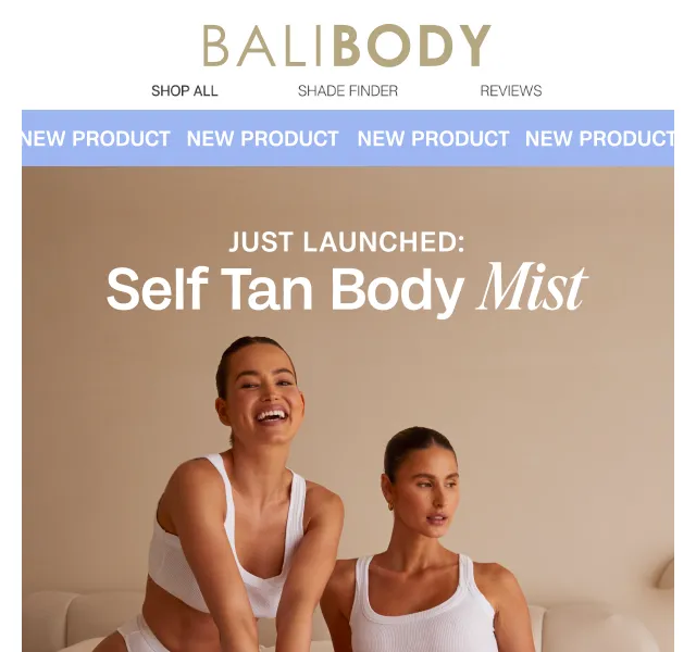 Bali Body: Self Tan Body Mist – novinka červen 2026 | Nuslet.cz