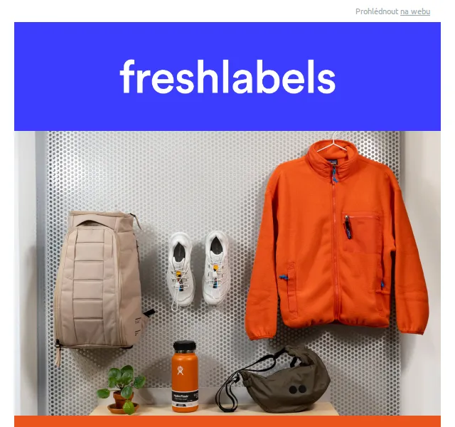 Freshlabels: novinky Patagonia, Salomon, Hydro Flask – červenec 2026 | Nuslet.cz