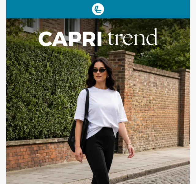 LELOSI: Capri trendy se slevou 20 % – srpen 2026 | Nuslet.cz