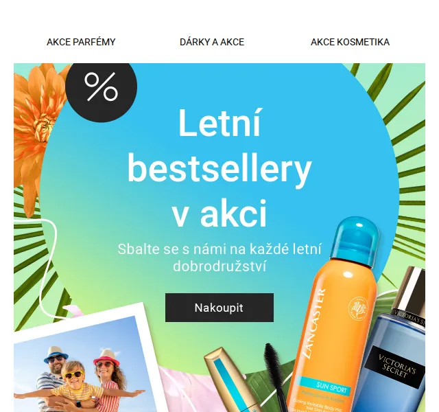 Notino: Letní akce parfémy a kosmetika – červen 2026 | Nuslet.cz