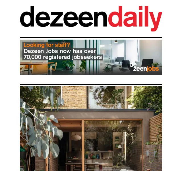 Dezeen Daily: Novinky z architektury a designu – červen 2026 | Nuslet.cz