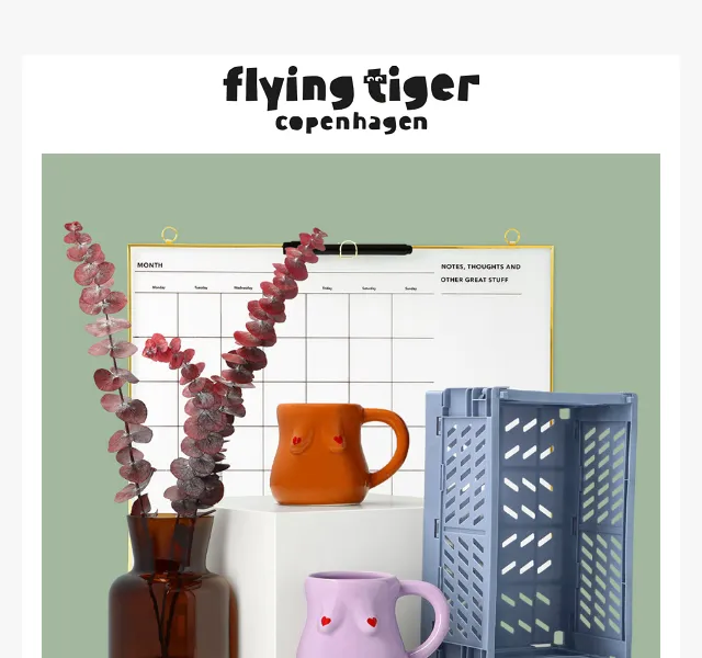 Flying Tiger Copenhagen: Dekorace a bytové doplňky – červen 2026 | Nuslet.cz