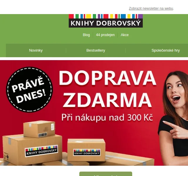 KnihyDobrovsky.cz: Doprava zdarma – duben 2026 | Nuslet.cz