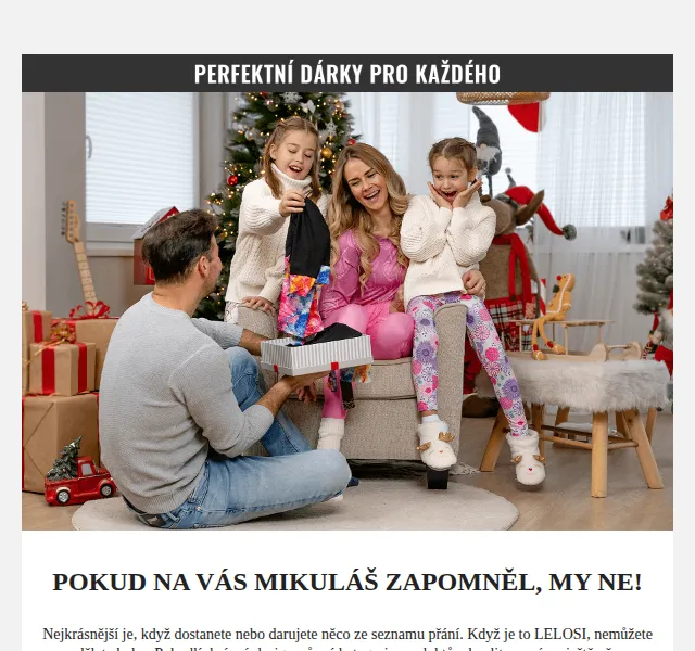 LELOSI: mikulášské dárky a nové kolekce – červen 2026 | Nuslet.cz