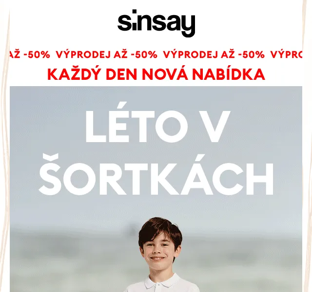 Sinsay: Trend alert šortky za skvělé ceny – červenec 2026 | Nuslet.cz