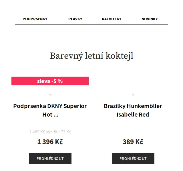 Astratex: Black Friday slevy až 60 % na plavky a podprsenky – červen 2026 | Nuslet.cz