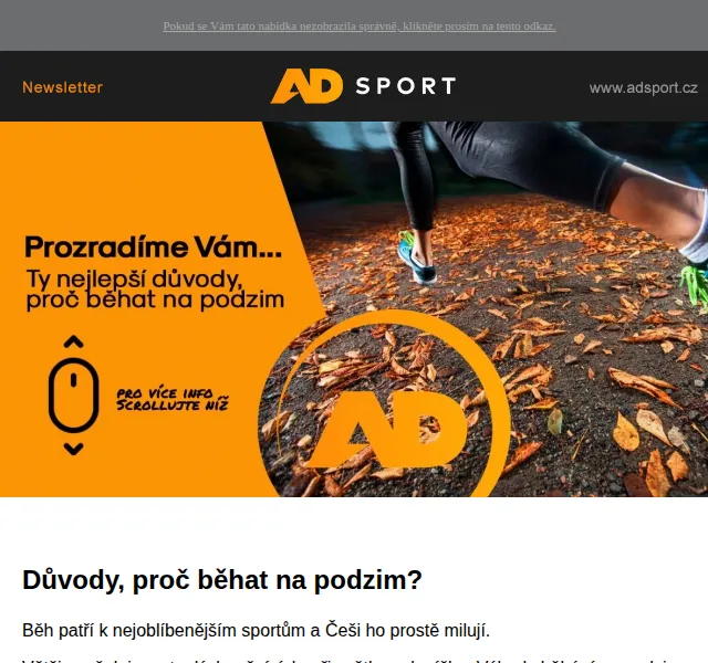 AD Sport.cz: Asics běžecké boty od 1 789 Kč – červen 2026 | Nuslet.cz