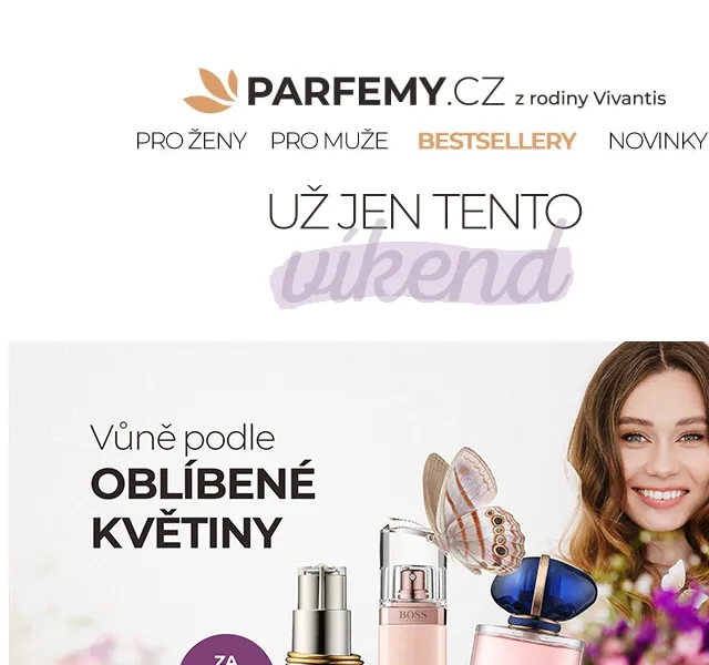 Parfemy.cz: Nejoblíbenější vůně za skvělé ceny – červen 2026 | Nuslet.cz