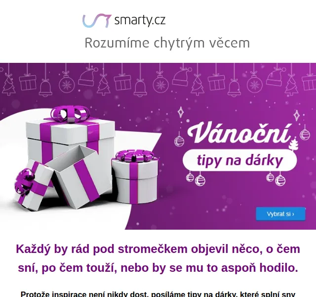 Smarty.cz: Tipy na vánoční dárky – červen 2026 | Nuslet.cz