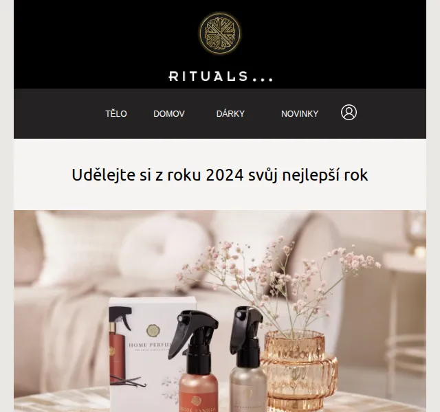 Rituals: Dárek k novému roku za nákup 1 200 Kč – červen 2026 | Nuslet.cz