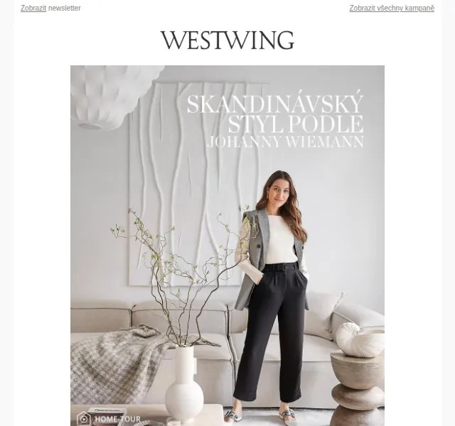 Westwing: Skandinávský šik z Hamburku – červen 2026 | Nuslet.cz