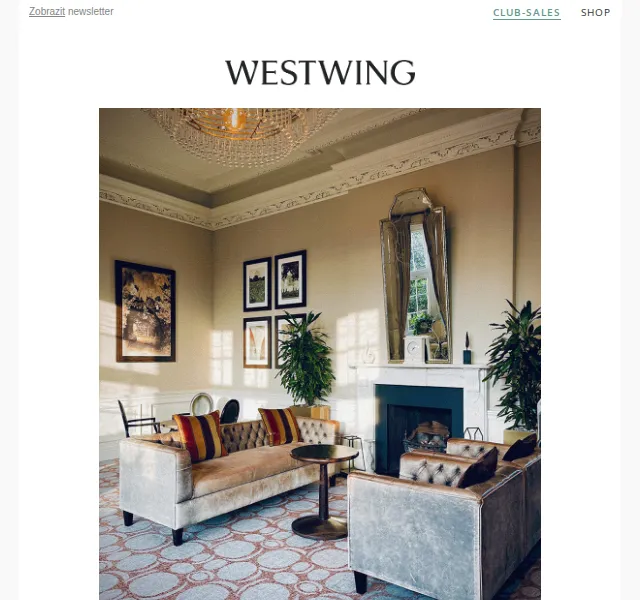 Westwing: Royalcore kolekce – červenec 2026 | Nuslet.cz