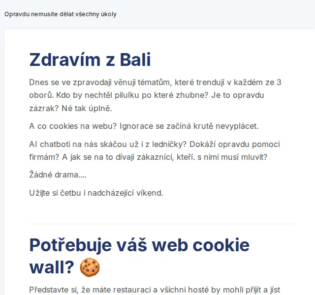 David Lörincz: Ozempic a trendy v online marketingu – červen 2026 | Nuslet.cz