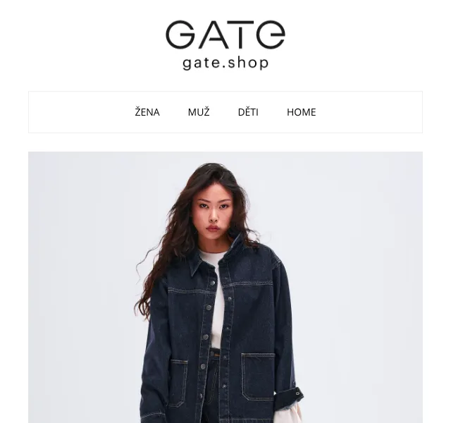 gate.shop: Denim kolekce – září 2026
