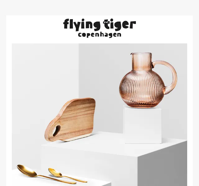 Flying Tiger Copenhagen: kuchyňské potřeby od 2 € – červen 2026 | Nuslet.cz