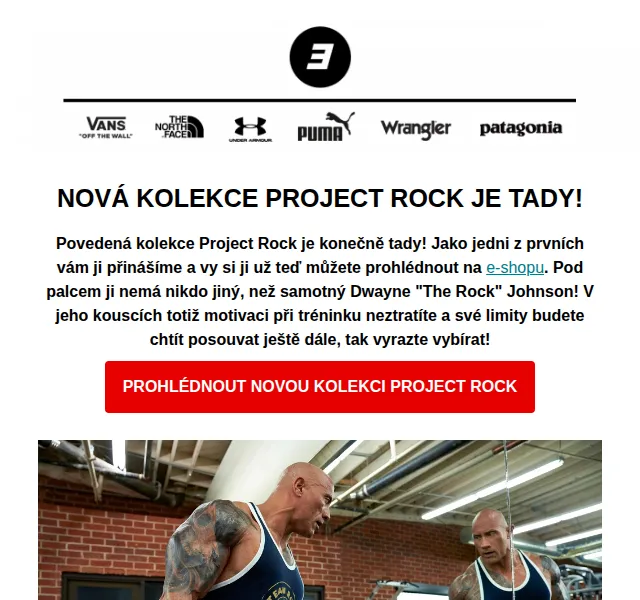 ESPACE: Nová kolekce Project Rock – červen 2026 | Nuslet.cz
