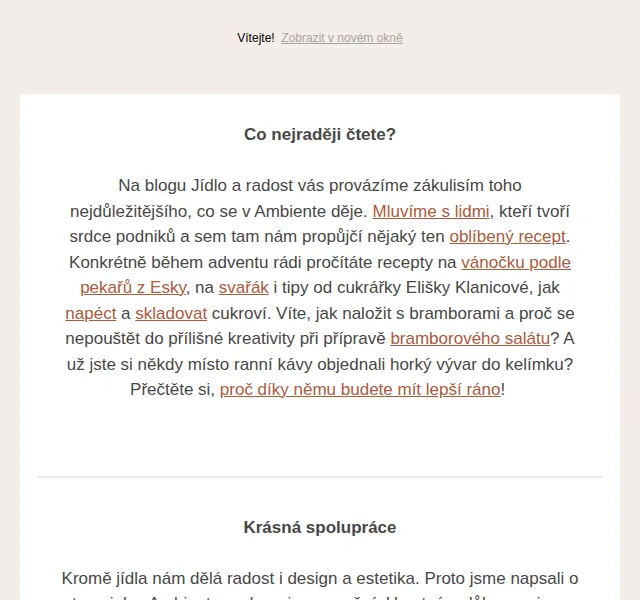 Jídlo a radost: Nové produkty a inspirace – červen 2026 | Nuslet.cz