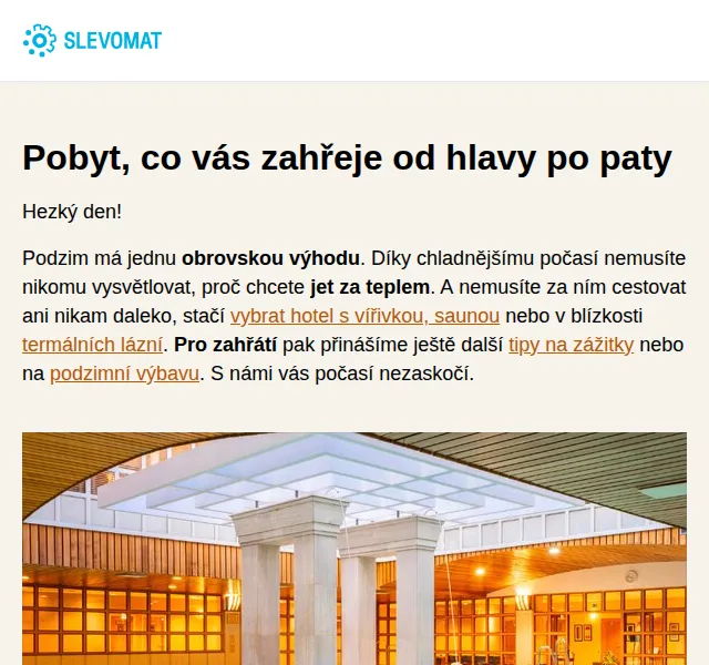 Slevomat: Hotely s wellness a termály – červen 2026 | Nuslet.cz