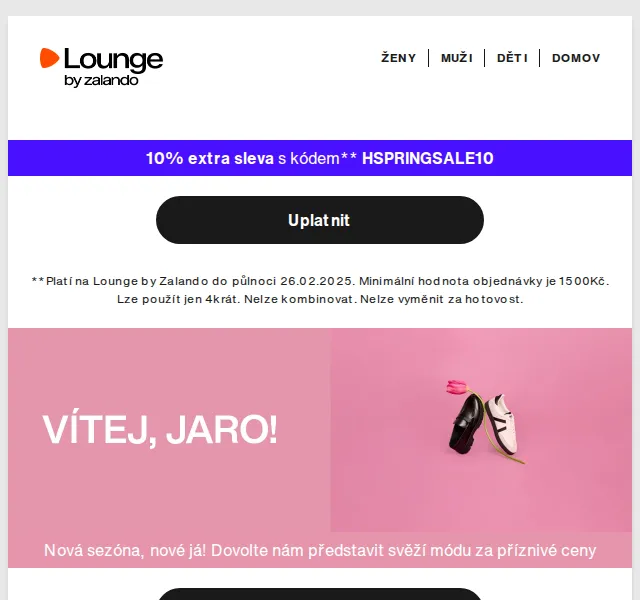 Lounge by Zalando: 10% sleva navíc na GAP, ONLY, Mammut – červen 2026 | Nuslet.cz