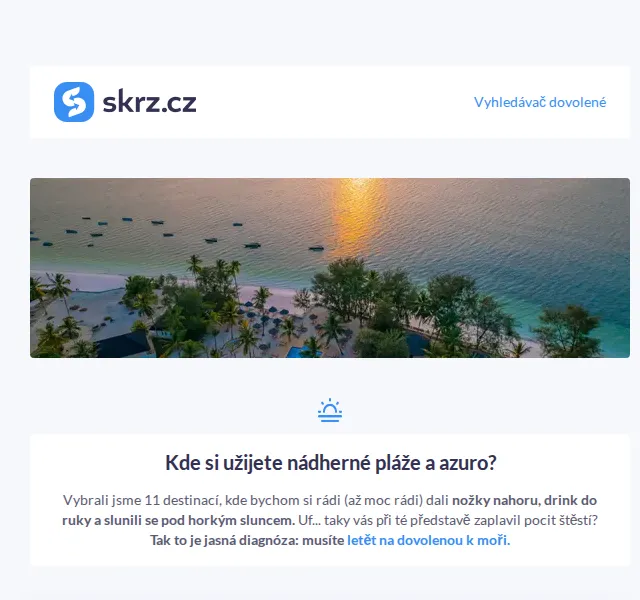 Vánoce na Skrz: Kapverdy, Omán, Jamajka i Keňa od 16 190 Kč – červen 2026 | Nuslet.cz