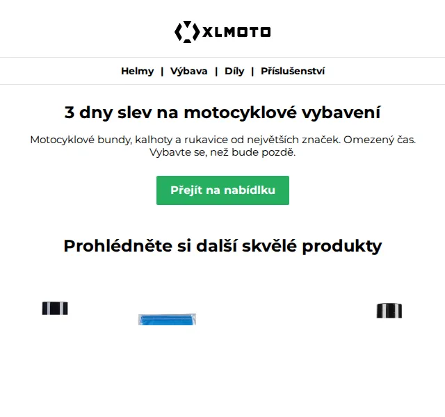 XLMOTO: Až 70 % sleva na moto bundy, kalhoty a rukavice – červen 2026 | Nuslet.cz