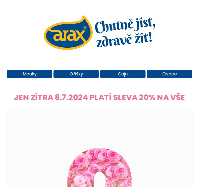 Potraviny Arax: 20% sleva na celý sortiment – červen 2026 | Nuslet.cz