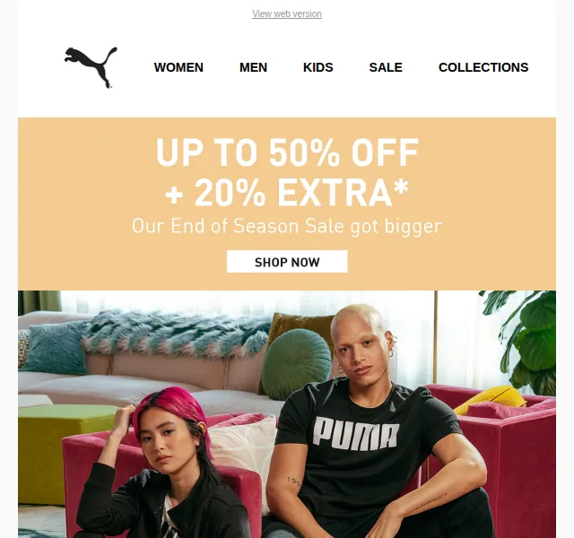 PUMA: Až 50% + 20% sleva na výprodej – červen 2026 | Nuslet.cz