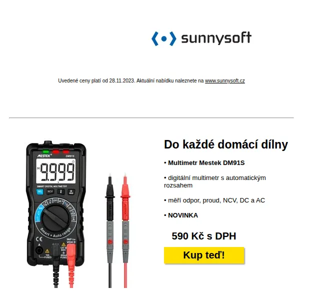Sunnysoft: Black Friday nabídky – červen 2026 | Nuslet.cz