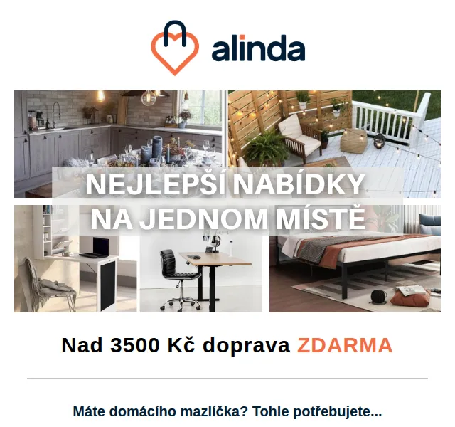 Alinda.cz: Úklid a organizace domácnosti – červen 2026 | Nuslet.cz