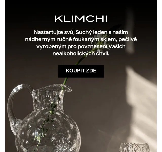 KLIMCHI: Sklenice Hobnail – červen 2026 | Nuslet.cz