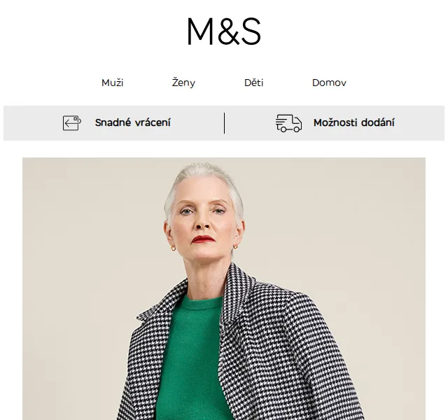 Marks and Spencer: Podzimní kabáty a kotníkové boty – červen 2026 | Nuslet.cz