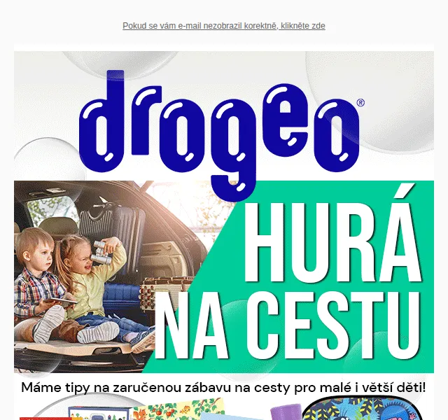 Drogeo: Zábava na cesty pro děti – červen 2026 | Nuslet.cz
