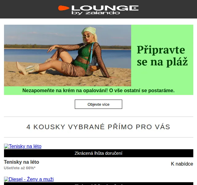 Lounge by Zalando: Diesel, LIU JO a Joseph Joseph – červen 2026 | Nuslet.cz