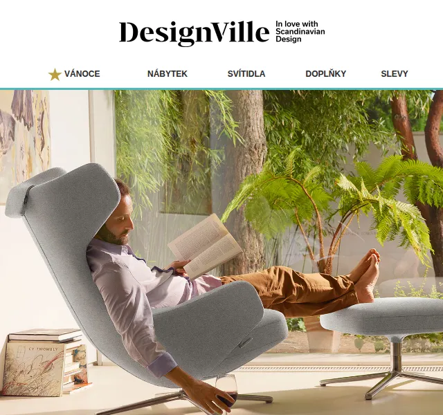 DesignVille: Grand Repos od Vitra za cenu křesla – červen 2026 | Nuslet.cz