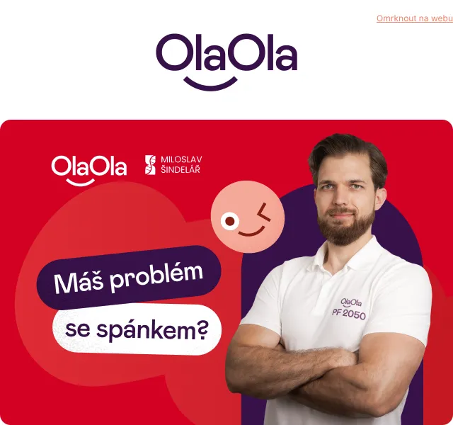 OlaOla: Everyday Sleep od Miloslava Šindeláře – sleva 10 % | červen 2026