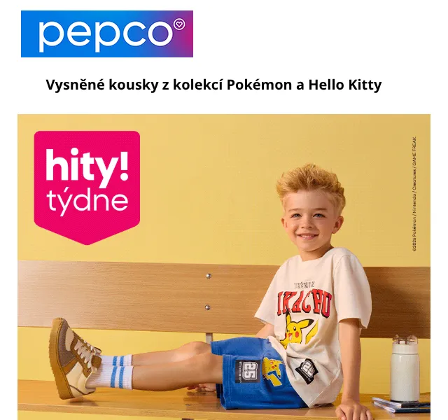 Pepco: Pokémon, Hello Kitty & podzimní doplňky – červenec 2026