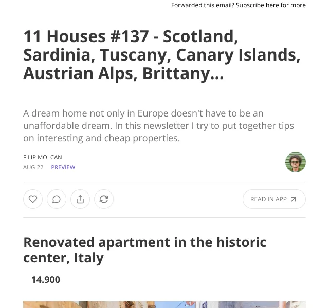 11 Houses: Byty v Itálii, Španělsku, Rakousku od 14.900 Kč