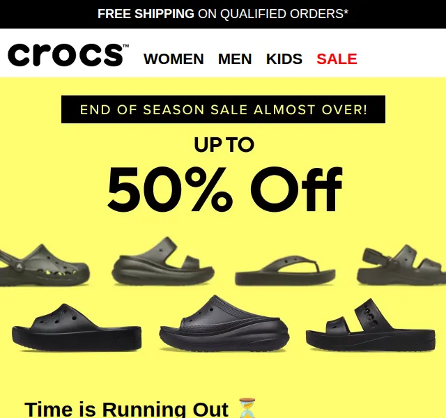Crocs: Sleva až 50 % – červen 2026 | Nuslet.cz