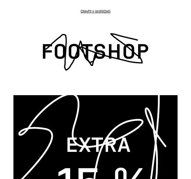 Footshop: Sleva -15 % na tenisky a oblečení – duben 2026