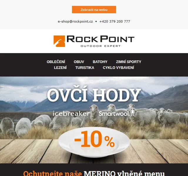 Rock Point: Ovčí hody – merino vlna s 10% slevou – listopad 2021 | Nuslet.cz
