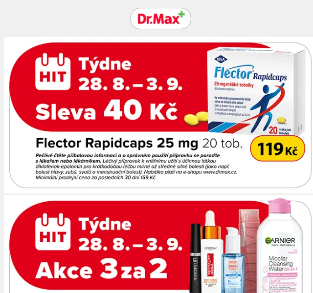 Dr.Max: To nejlepší z privátní značky + HITY TÝDNE – červen 2026 | Nuslet.cz
