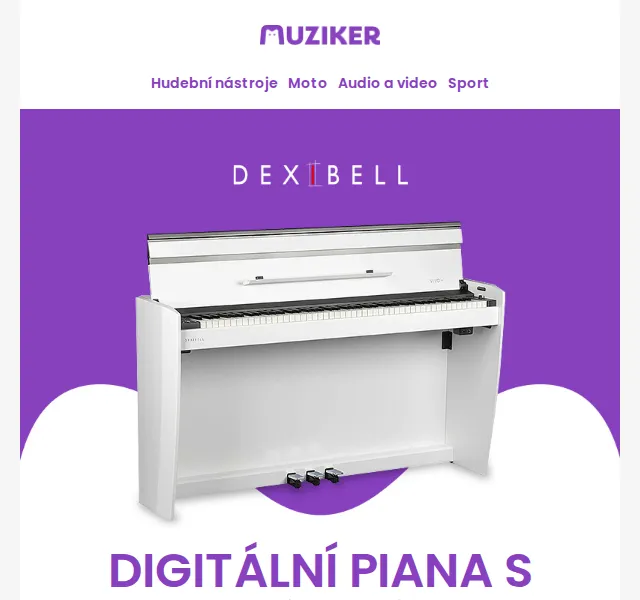 Muziker: Dexibell digitální piana – červen 2026 | Nuslet.cz