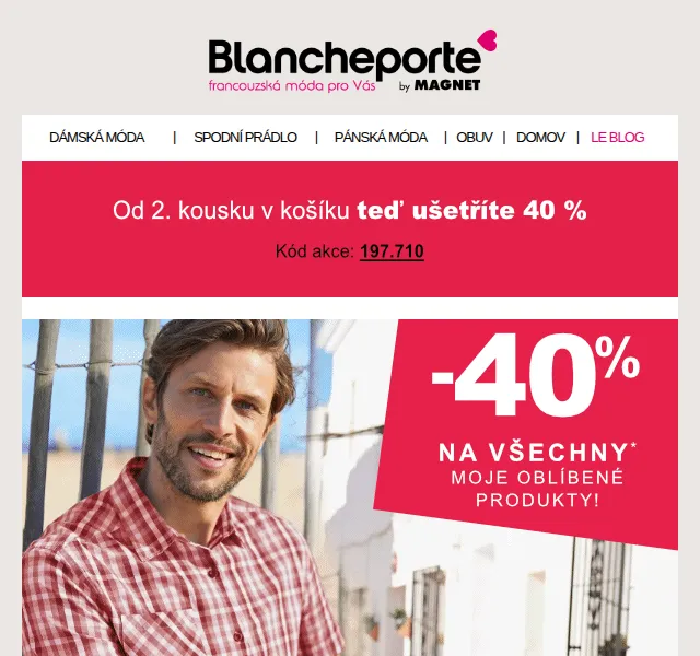 Blancheporte: Slevy až 50 % na letní módu – červen 2026 | Nuslet.cz