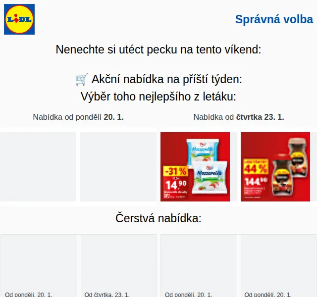 Lidl: 20% sleva na lihoviny a nový týden – červen 2026 | Nuslet.cz