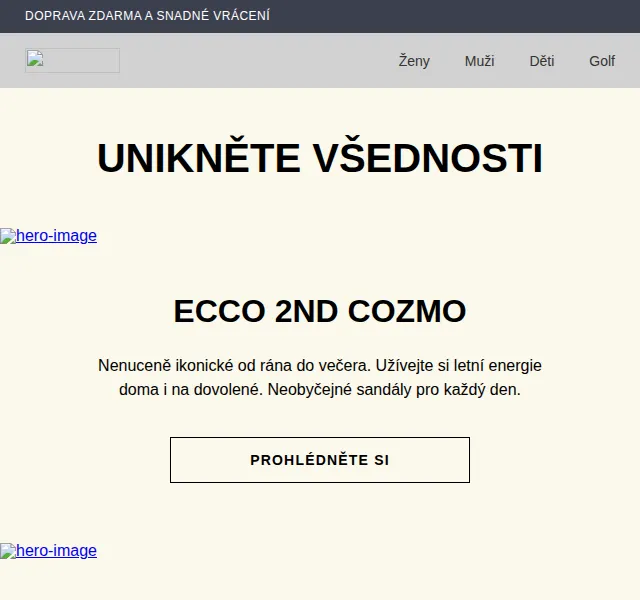 ECCO: letní sandály – červen 2026 | Nuslet.cz