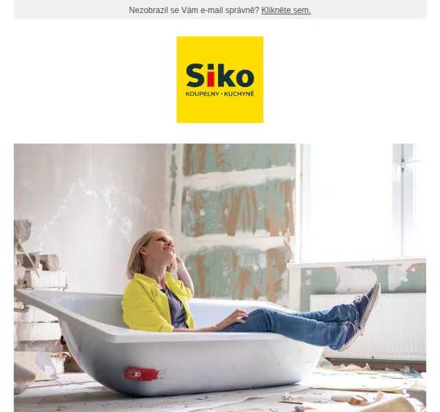 SIKO KOUPELNY: Rekonstrukce koupelny na klíč – duben 2026 | Nuslet.cz