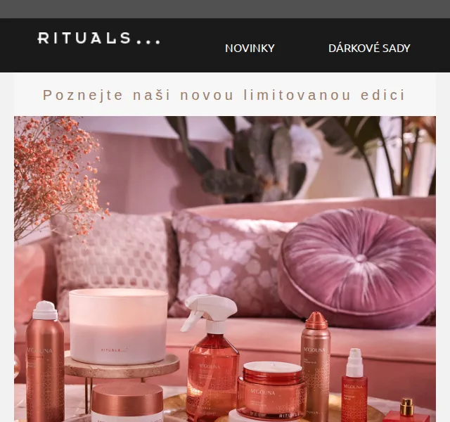 Rituals: Nová limitovaná edice M'Gouna + dárek zdarma – červen 2026 | Nuslet.cz