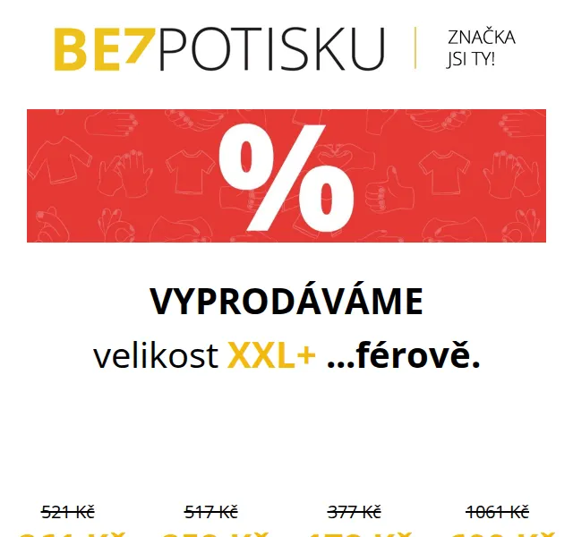 BezPotisku: Výprodej XXL+ dámského oblečení – červen 2026 | Nuslet.cz