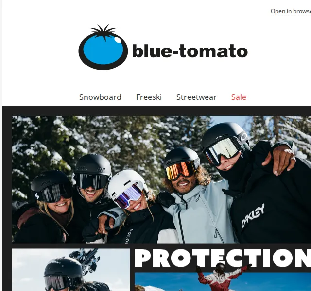BLUE TOMATO: Bezpečnost na horách – slevy až 479 Kč – červen 2026 | Nuslet.cz