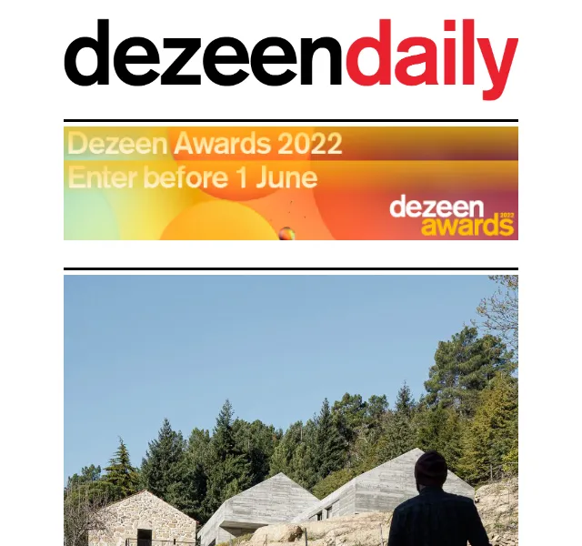Dezeen Daily: Architektonické novinky – červen 2026 | Nuslet.cz
